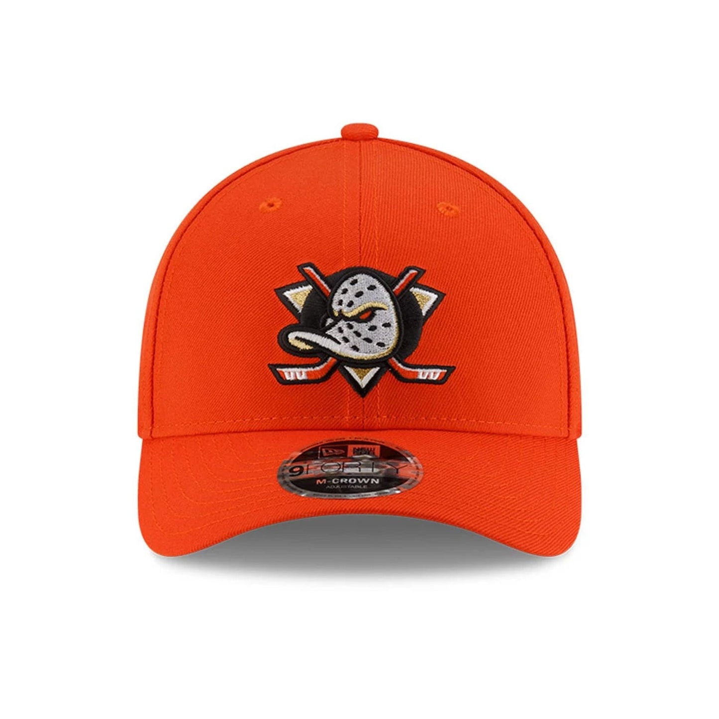 This is a Anaheim Ducks NHL Team Orange 9FORTY M-Crown Adjustable Cap 3