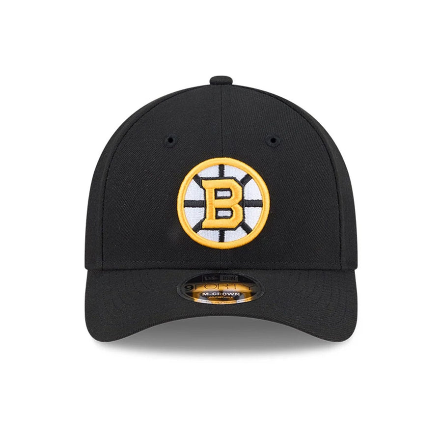 This is a Boston Bruins NHL Team Black 9FORTY M-Crown Adjustable Cap 3