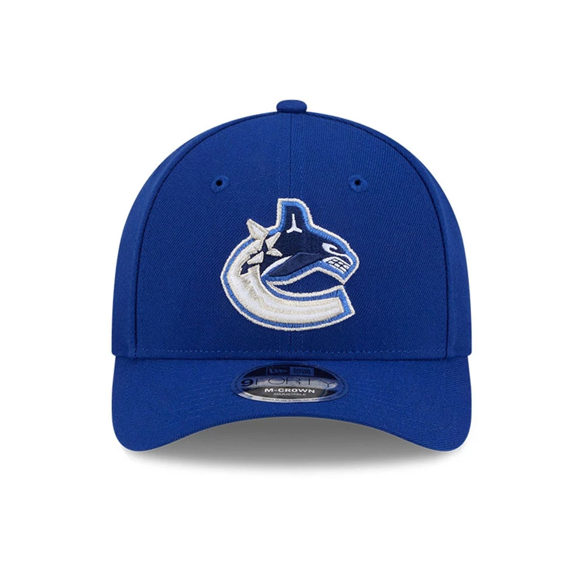 This is a Vancouver Canucks NHL Team Blue 9FORTY M-Crown Adjustable Cap 3