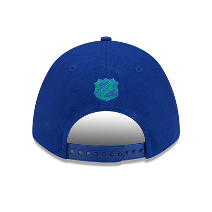 This is a Vancouver Canucks NHL Team Blue 9FORTY M-Crown Adjustable Cap 7