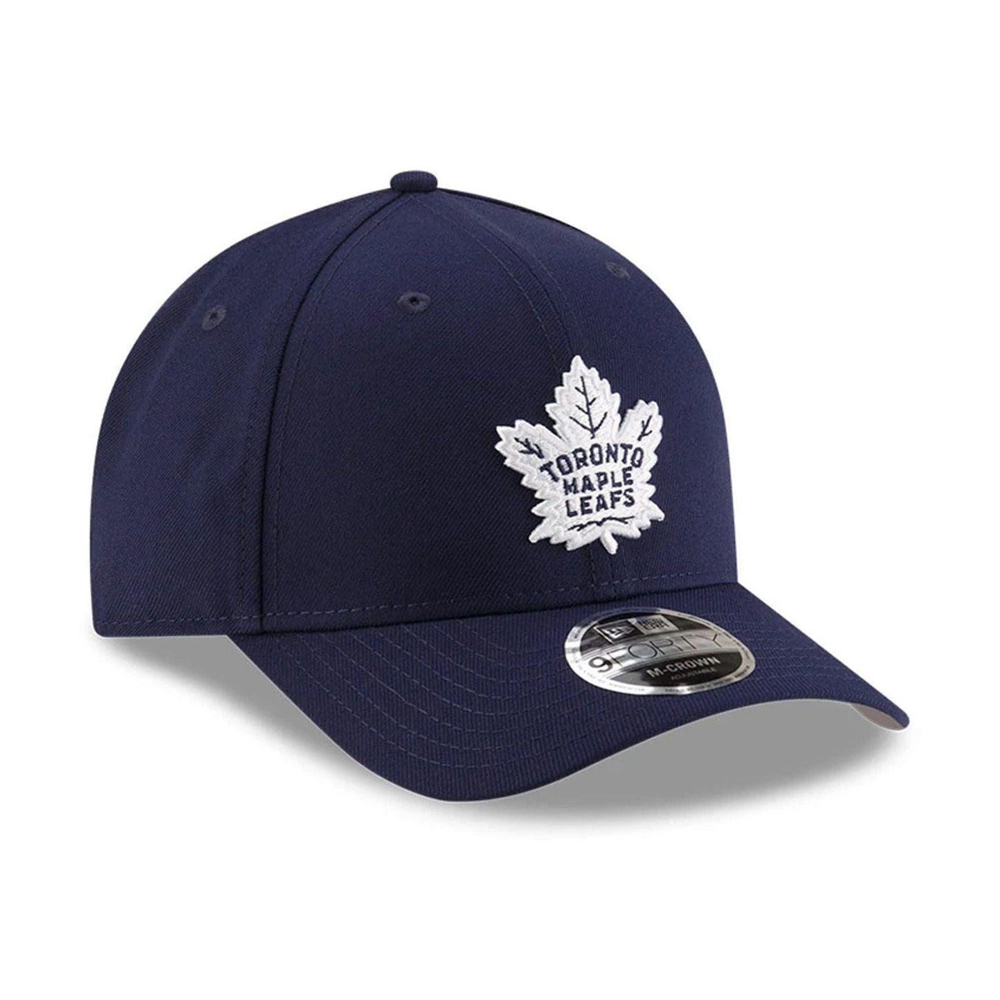 This is a Toronto Maple Leafs NHL Team Navy 9FORTY M-Crown Adjustable Cap 4