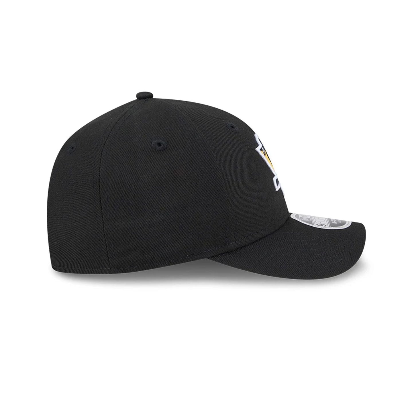 This is a Pittsburgh Penguins NHL Team Black 9FORTY M-Crown Adjustable Cap 6