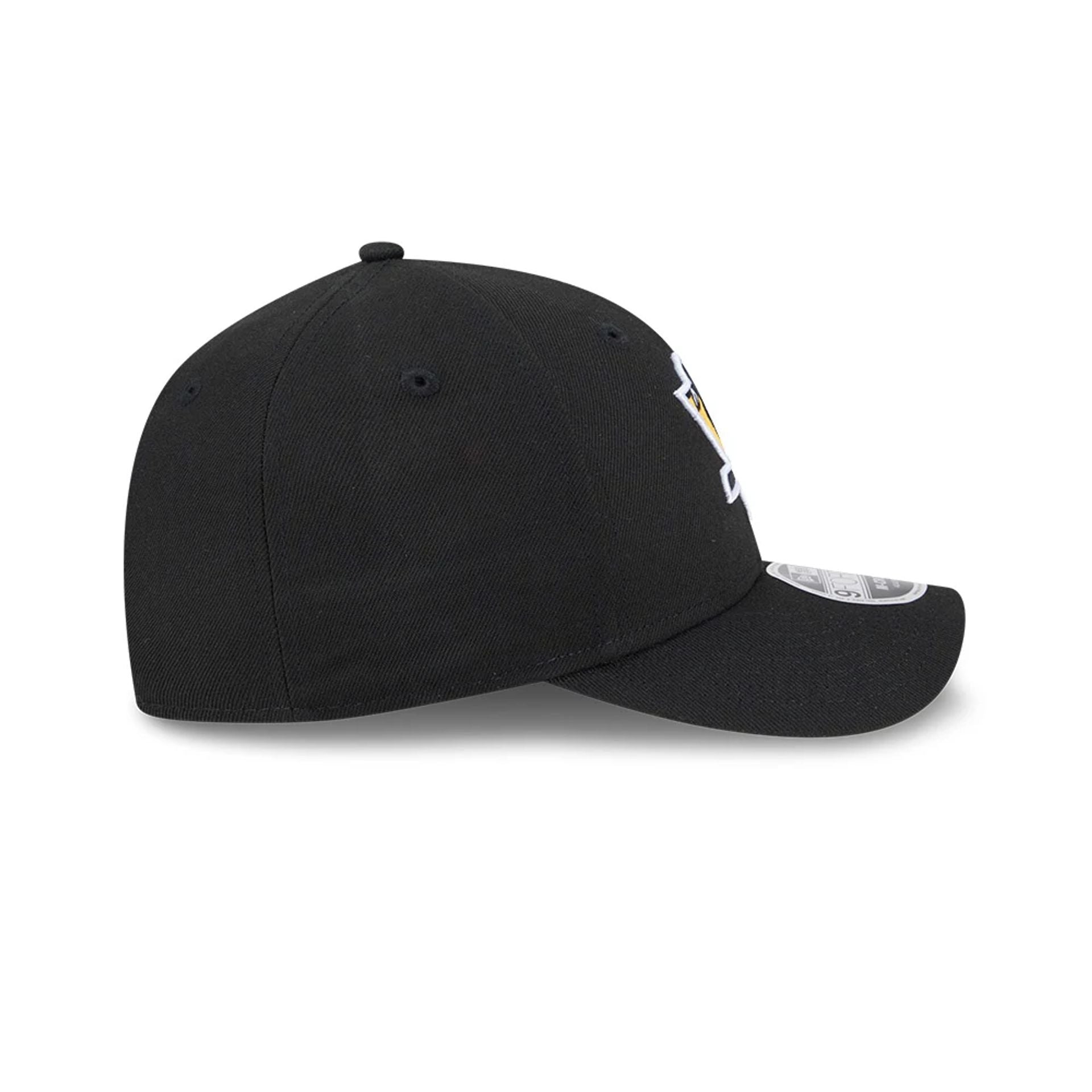 This is a Pittsburgh Penguins NHL Team Black 9FORTY M-Crown Adjustable Cap 6