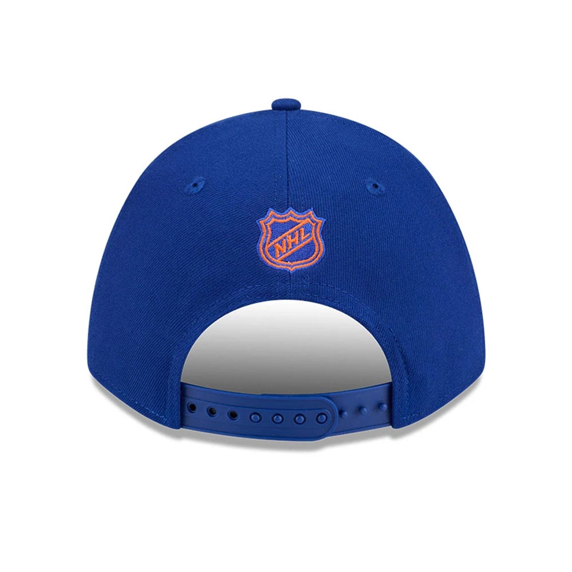 This is a New York Islanders NHL Team Blue 9FORTY M-Crown Adjustable Cap 7
