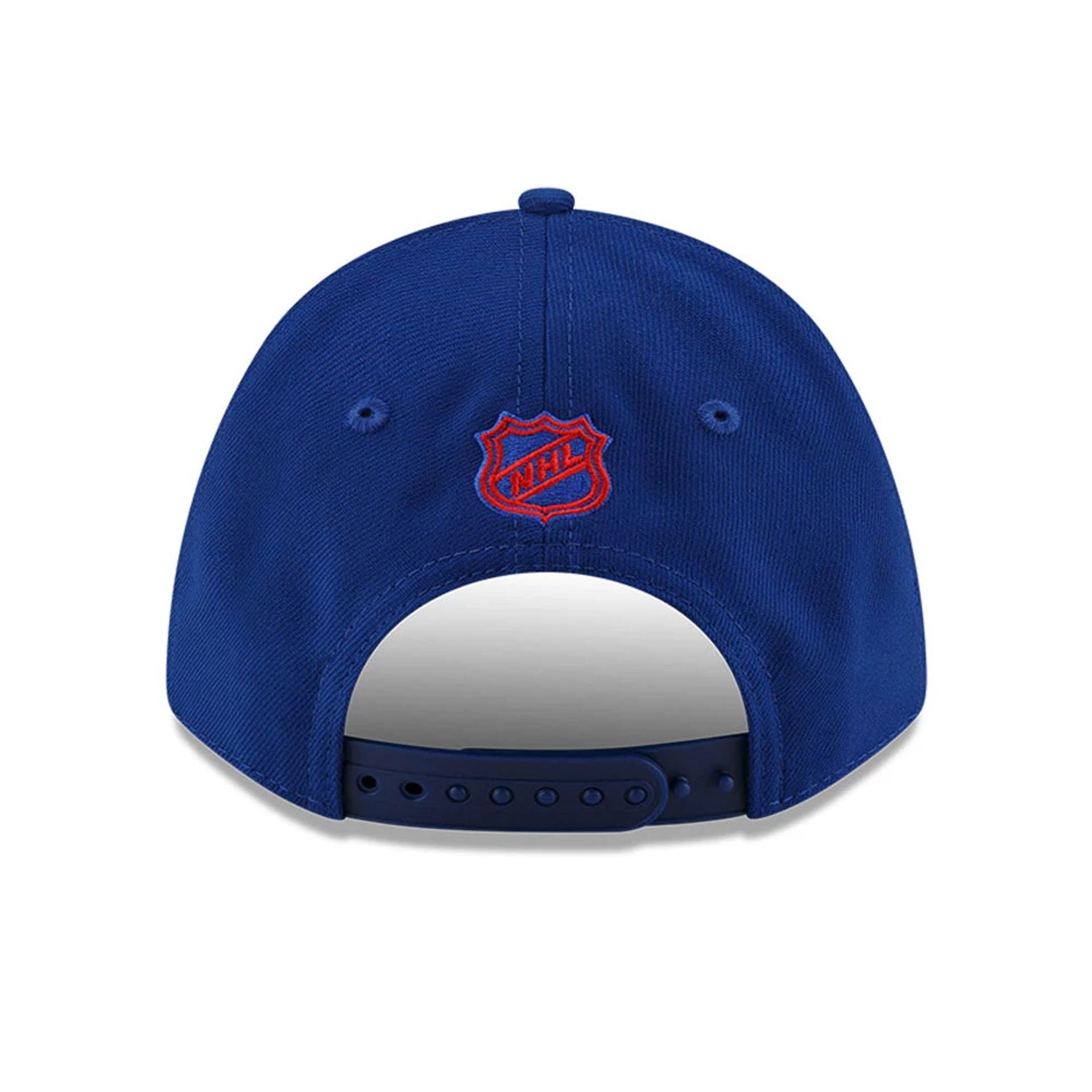 This is a New York Rangers NHL Team Blue 9FORTY M-Crown Adjustable Cap 7
