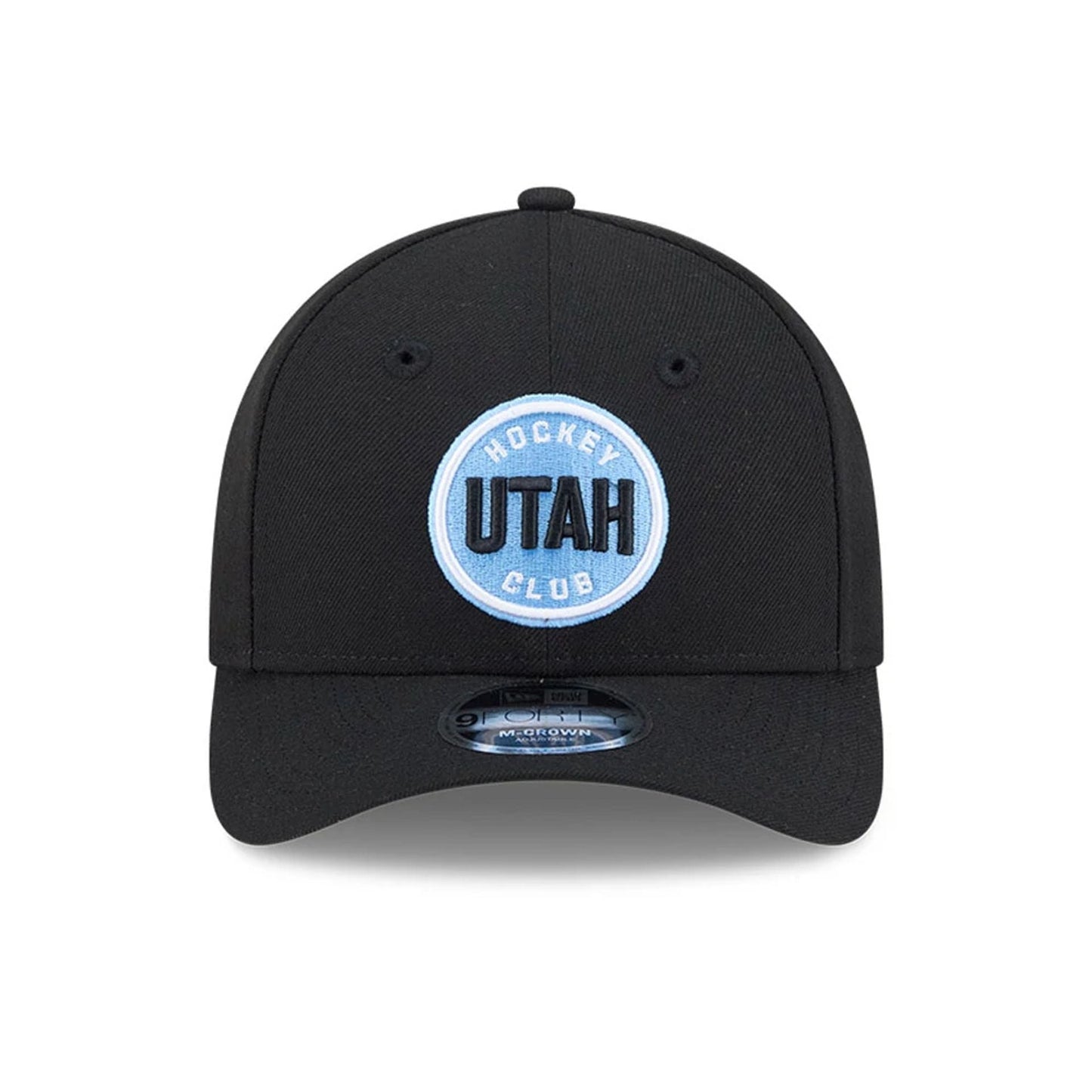 This is a Utah Mammoth NHL Team Black 9FORTY M-Crown Adjustable Cap 3