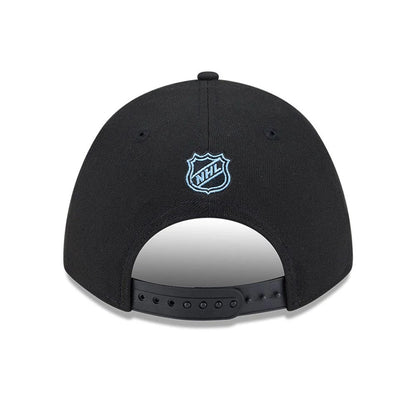 This is a Utah Mammoth NHL Team Black 9FORTY M-Crown Adjustable Cap 7