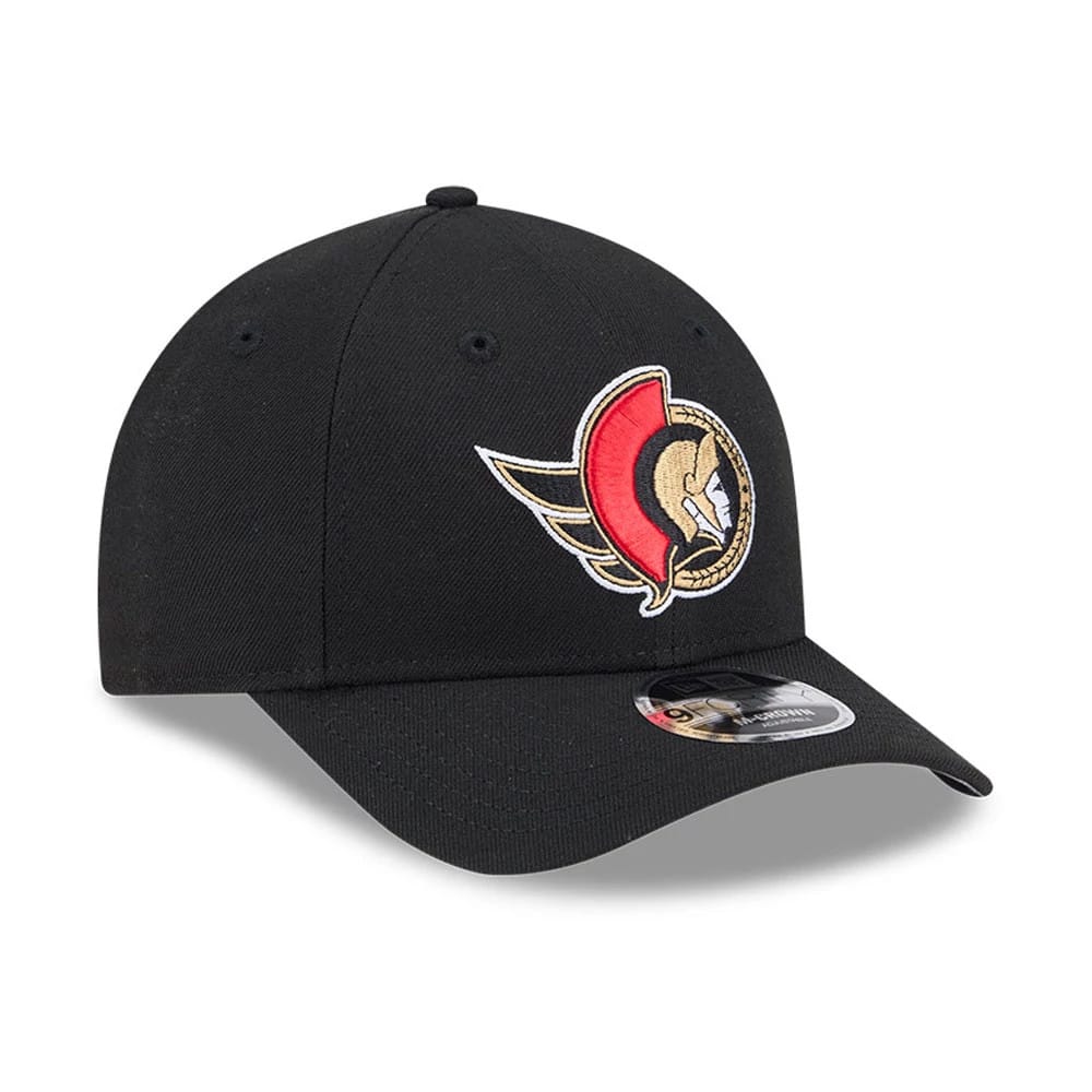 This is a Ottawa Senators NHL Team Black 9FORTY M-Crown Adjustable Cap 4