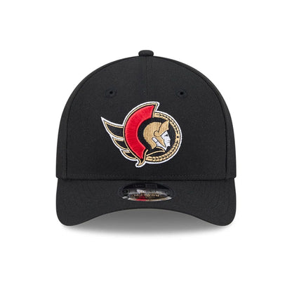 This is a Ottawa Senators NHL Team Black 9FORTY M-Crown Adjustable Cap 3