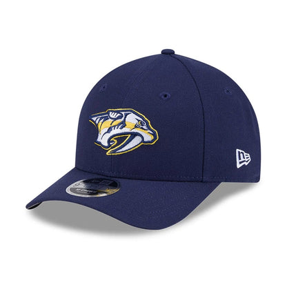 This is a Nashville Predators NHL Team Navy 9FORTY M-Crown Adjustable Cap 1