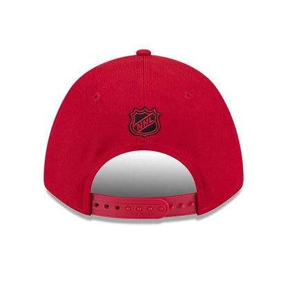 This is a New Jersey Devils NHL Team Red 9FORTY M-Crown Adjustable Cap 7