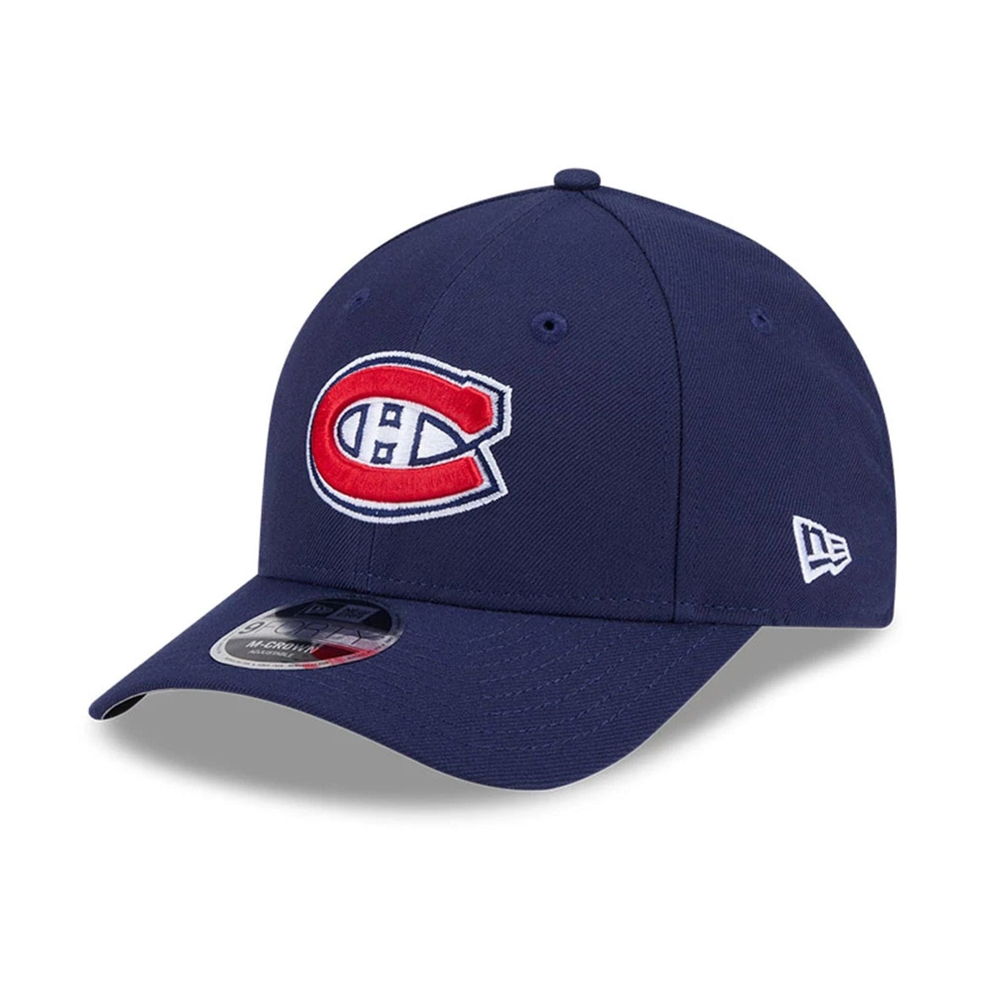 This is a Montreal Canadiens NHL Team Navy 9FORTY M-Crown Adjustable Cap 1