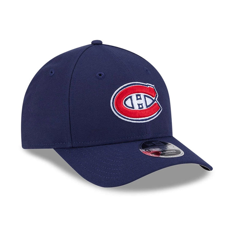 This is a Montreal Canadiens NHL Team Navy 9FORTY M-Crown Adjustable Cap 4