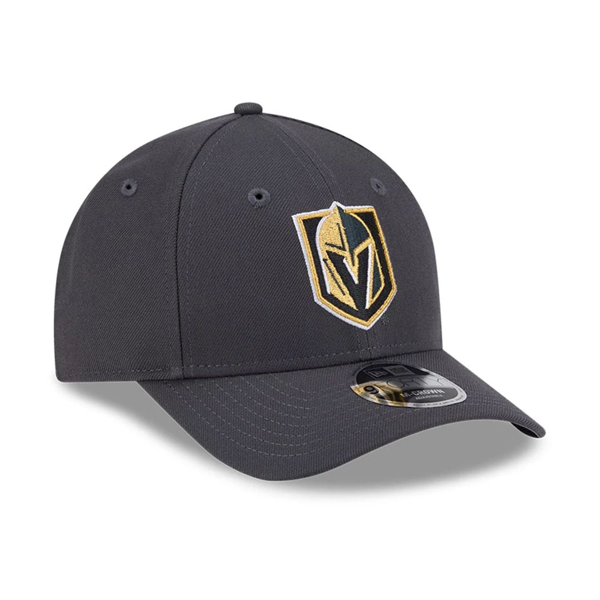 This is a Vegas Golden Knights NHL Team Dark Grey 9FORTY M-Crown Adjustable Cap 4