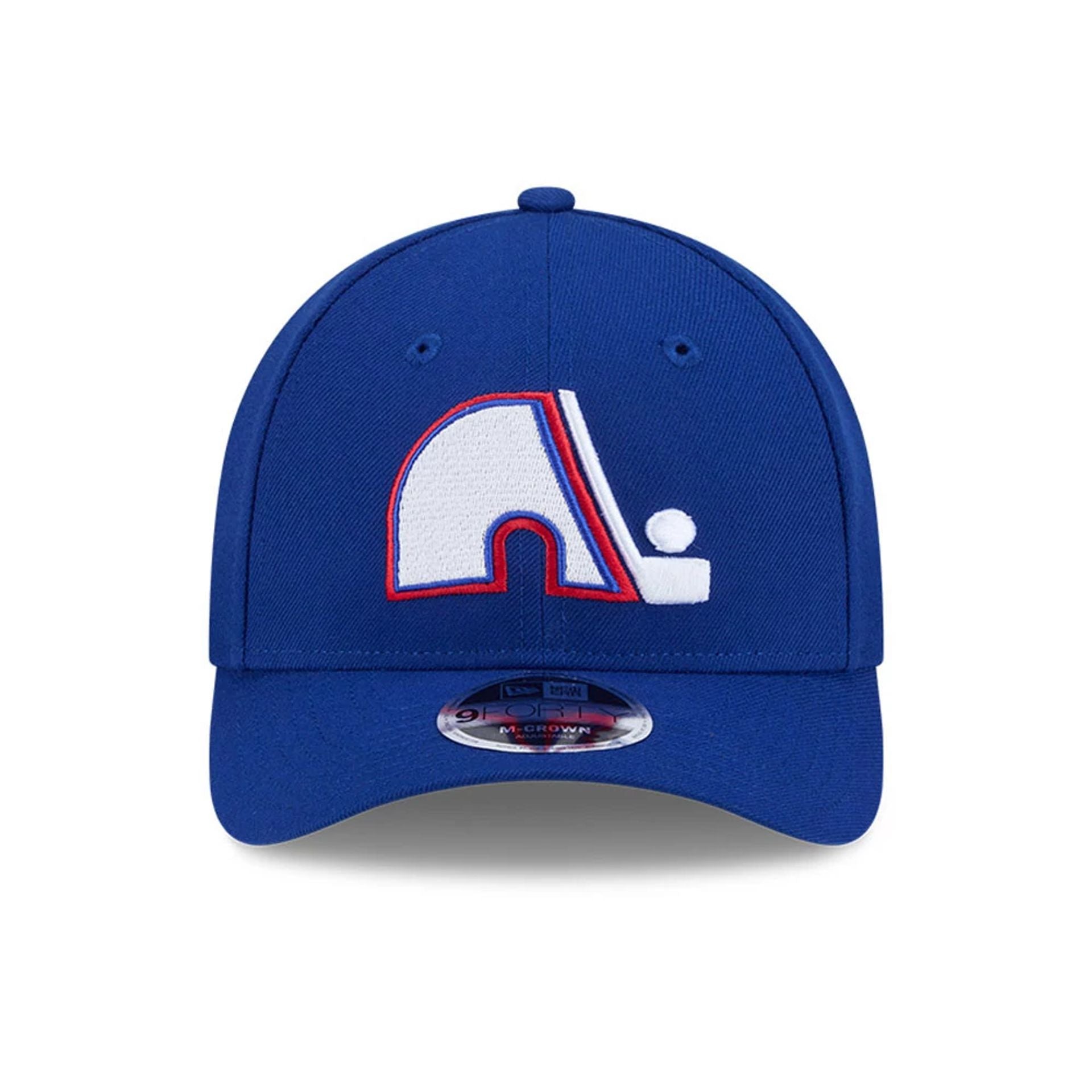 This is a Quebec Nordiques NHL Team Blue 9FORTY M-Crown Adjustable Cap 3