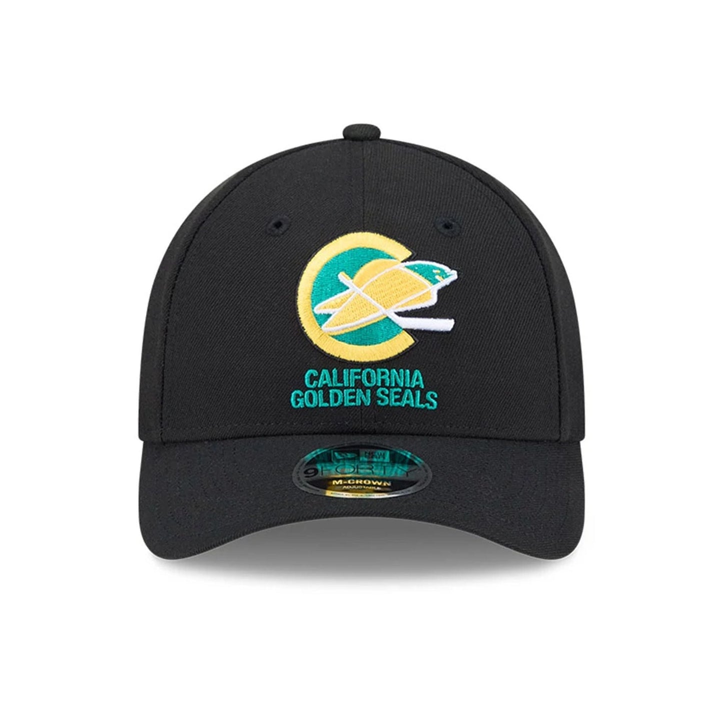 This is a California Golden Seals NHL Team Black 9FORTY M-Crown Adjustable Cap 4