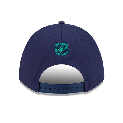 This is a Hartford Whalers NHL Team Navy 9FORTY M-Crown Adjustable Cap 7