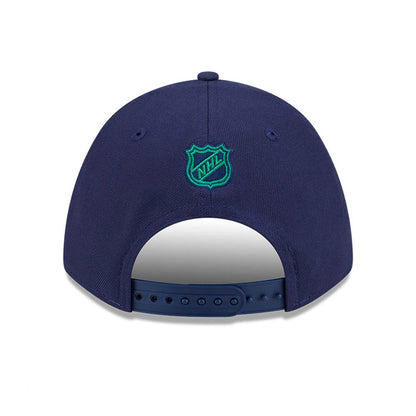 This is a Hartford Whalers NHL Team Navy 9FORTY M-Crown Adjustable Cap 7