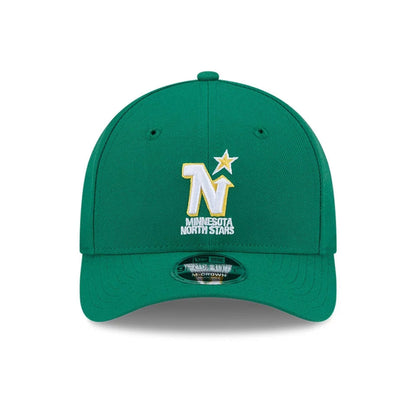 This is a Minnesota North Stars NHL Team Green 9FORTY M-Crown Adjustable Cap 3