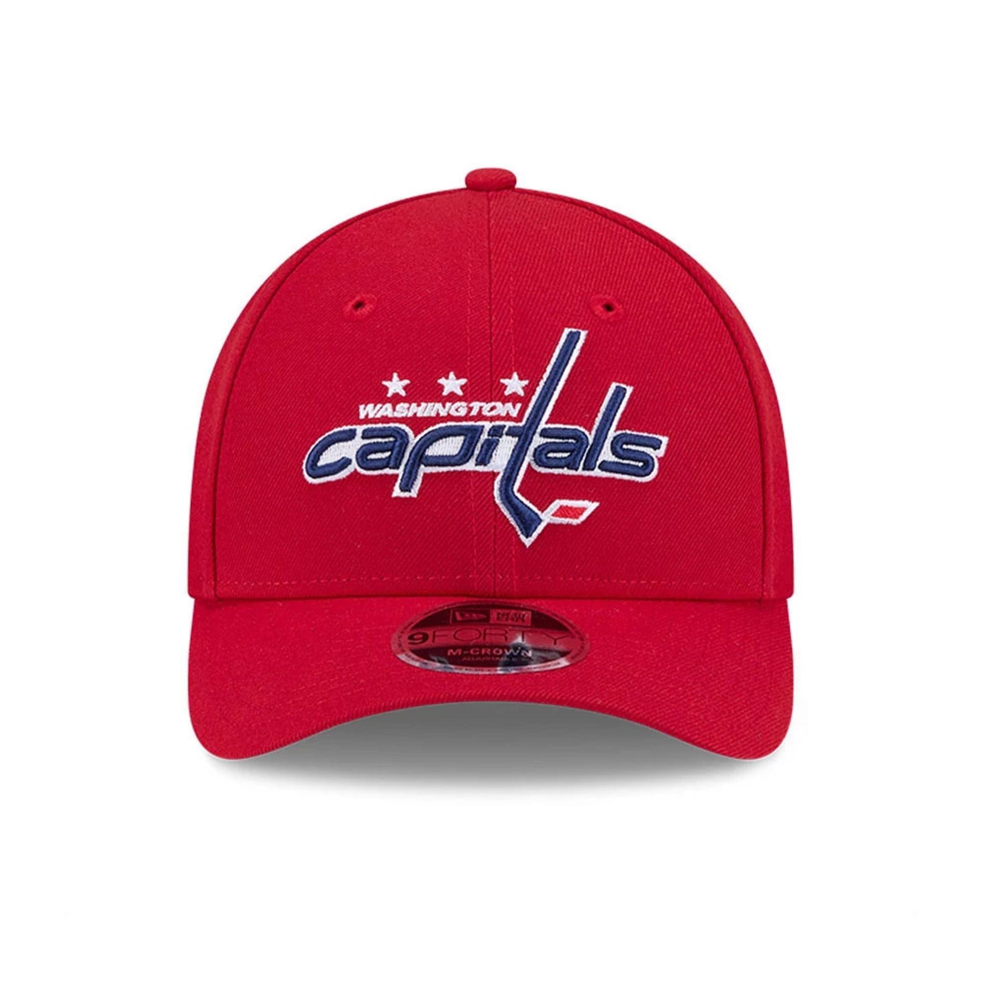 This is a Washington Capitals NHL Team Red 9FORTY M-Crown Adjustable Cap 3