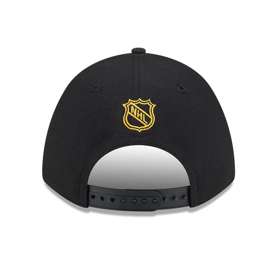 This is a Boston Bruins NHL Team Black 9FORTY M-Crown Adjustable Cap 7