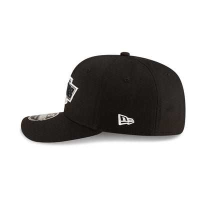 This is a LA Kings NHL Team Black 9SEVENTY Stretch Snap Adjustable Cap 5