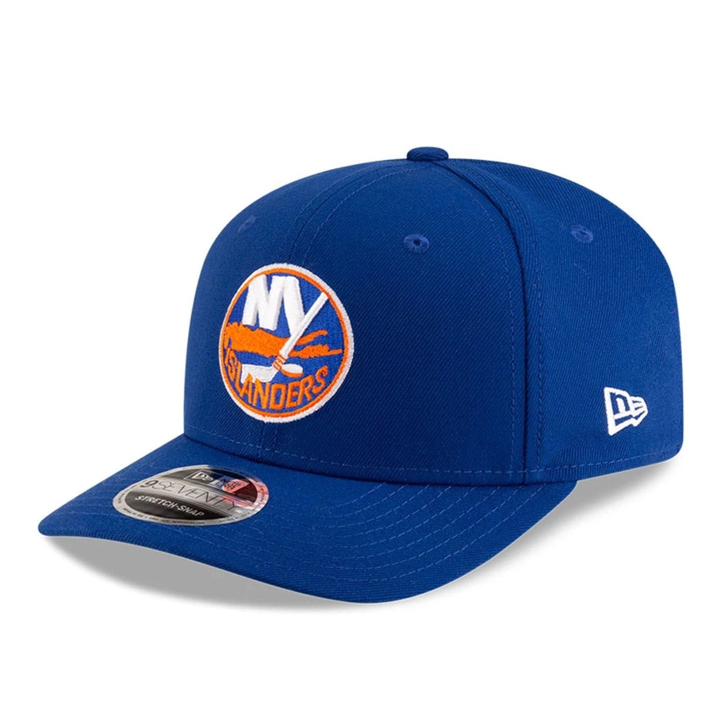 This is a New York Islanders NHL Team Blue 9SEVENTY Stretch Snap Adjustable Cap 1