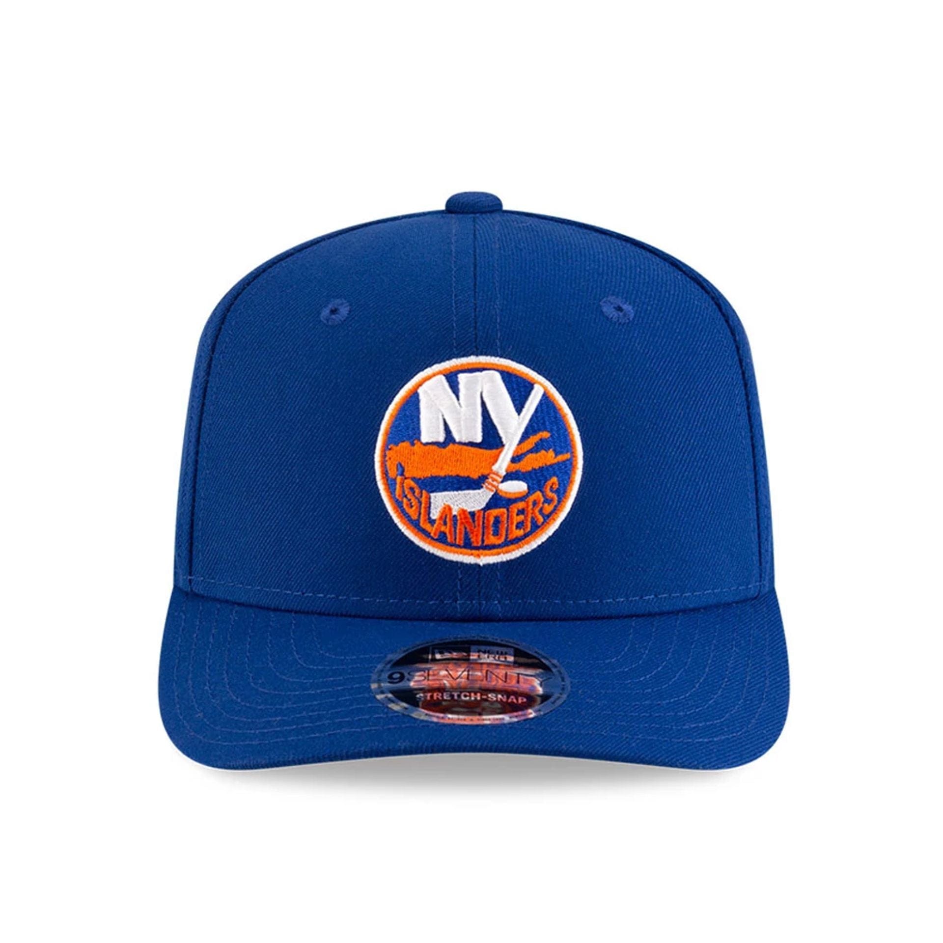 This is a New York Islanders NHL Team Blue 9SEVENTY Stretch Snap Adjustable Cap 3