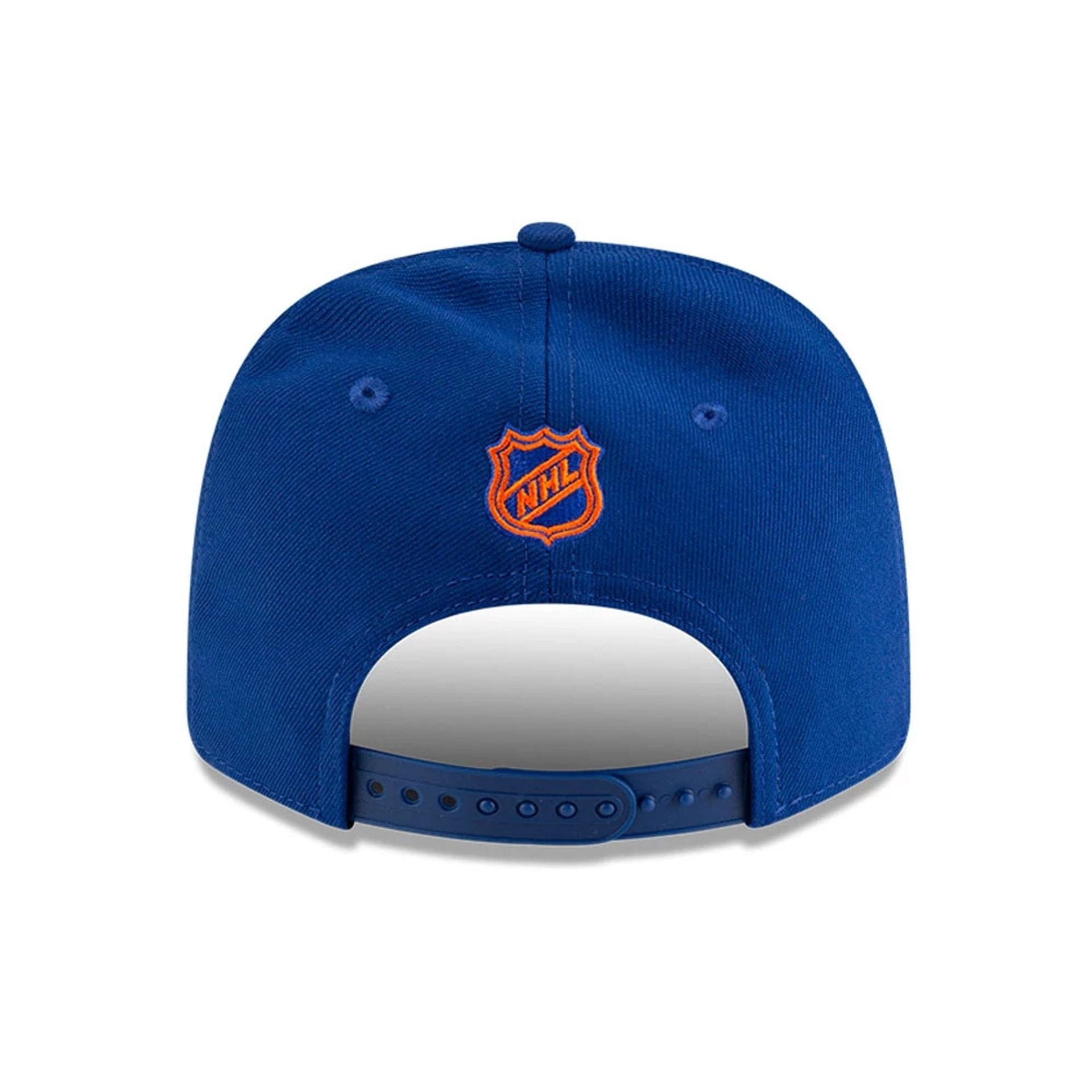 This is a New York Islanders NHL Team Blue 9SEVENTY Stretch Snap Adjustable Cap 7