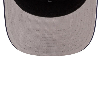 This is a Toronto Maple Leafs NHL Team Navy 9SEVENTY Stretch Snap Adjustable Cap 2