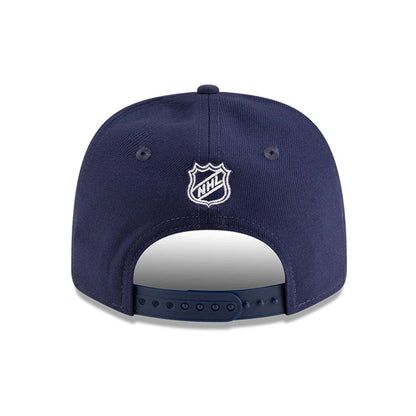 This is a Toronto Maple Leafs NHL Team Navy 9SEVENTY Stretch Snap Adjustable Cap 7