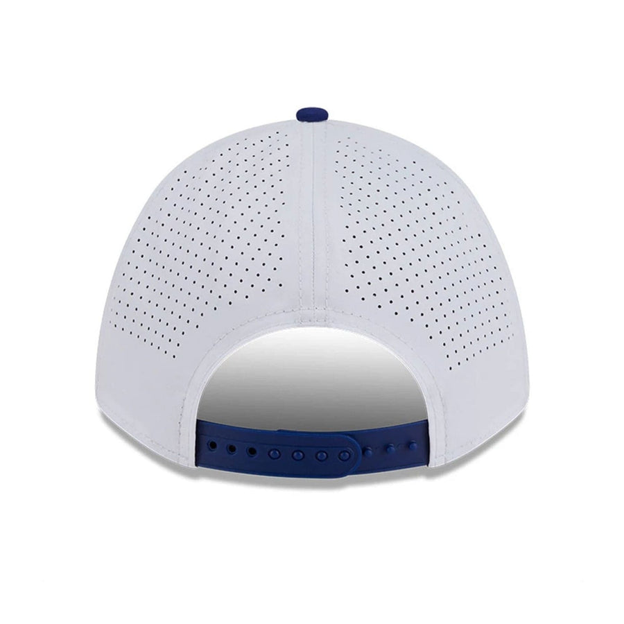 This is a Majesticks LIV Golf 2025 White 9FORTY M-Crown Adjustable Cap 5