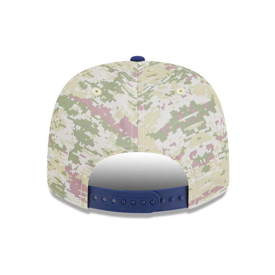 This is a Smash LIV Golf 2025 Digital Camo 9SEVENTY Stretch Snap Adjustable Cap 6