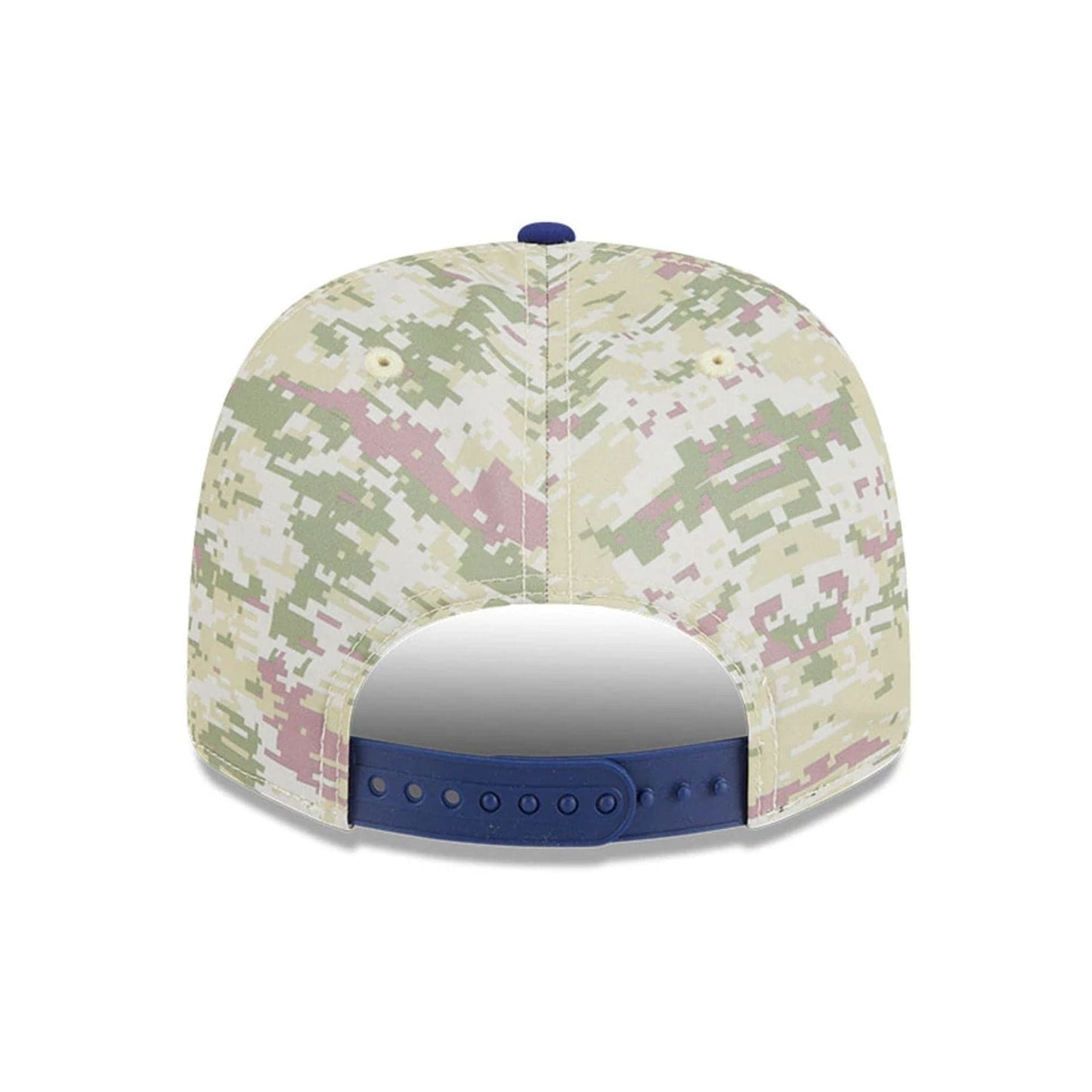 This is a Smash LIV Golf 2025 Digital Camo 9SEVENTY Stretch Snap Adjustable Cap 6