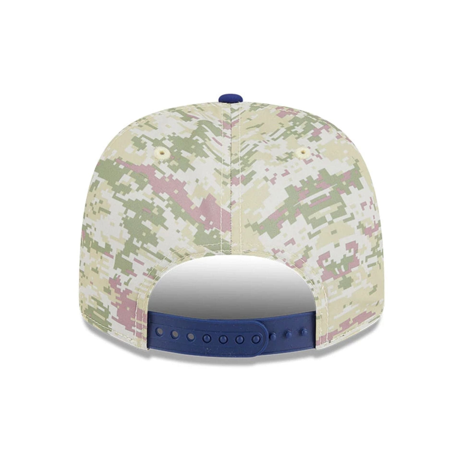 This is a Smash LIV Golf 2025 Digital Camo 9SEVENTY Stretch Snap Adjustable Cap 6