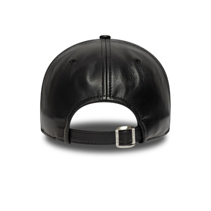 This is a New York Yankees MLB Leather Black 9FORTY M-Crown Adjustable Cap 4