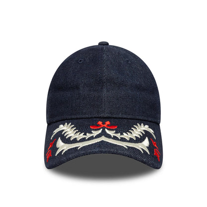 This is a  New Era Rope Navy 9TWENTY Adjustable Cap 2