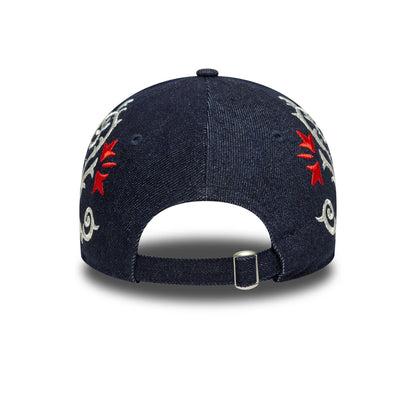 This is a  New Era Rope Navy 9TWENTY Adjustable Cap 6