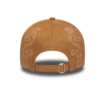 This is a New Era Suede Brown 9TWENTY Adjustable Cap 6