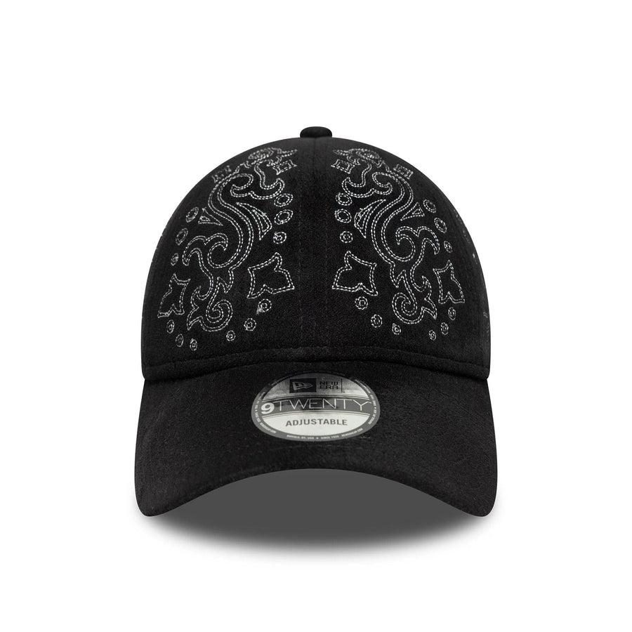 This is a  New Era Suede Black 9TWENTY Adjustable Cap 2