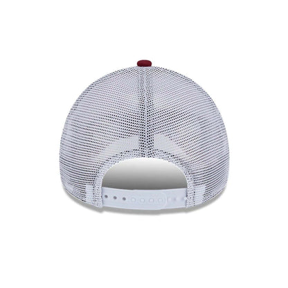 This is a Rippers LIV Golf 2025 White 9FORTY A-Frame Adjustable Cap 6