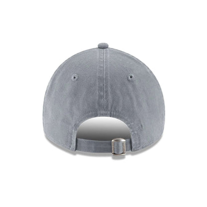 This is a Majesticks LIV Golf 2025 Grey 9TWENTY Adjustable Cap 4