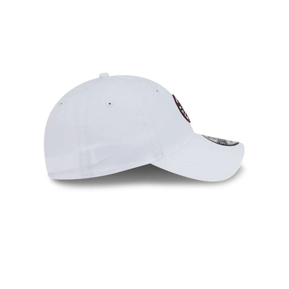 This is a Fireballs LIV Golf 2025 White 9TWENTY Adjustable Cap 5