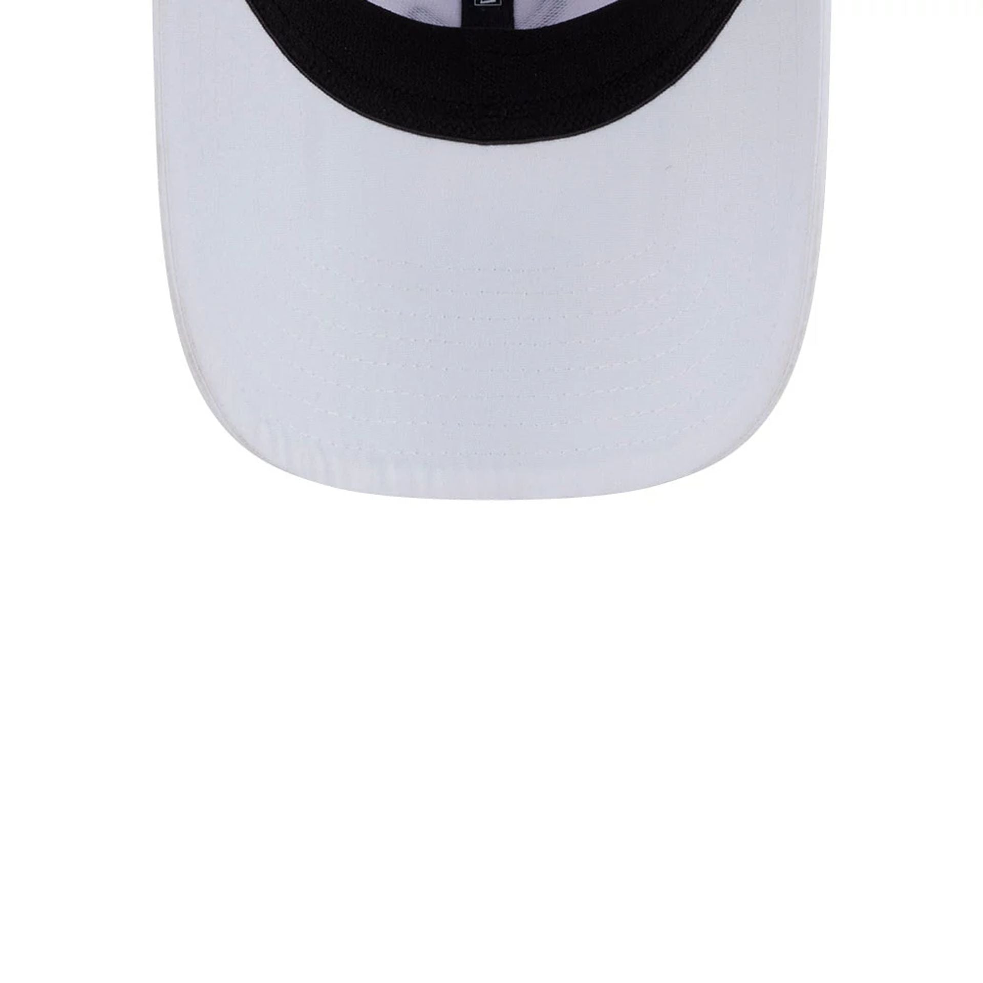 This is a Cleeks LIV Golf 2025 White 9FORTY Adjustable Cap 7