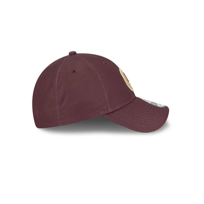 This is a Cleeks LIV Golf 2025 Dark Purple 9FORTY Adjustable Cap 6