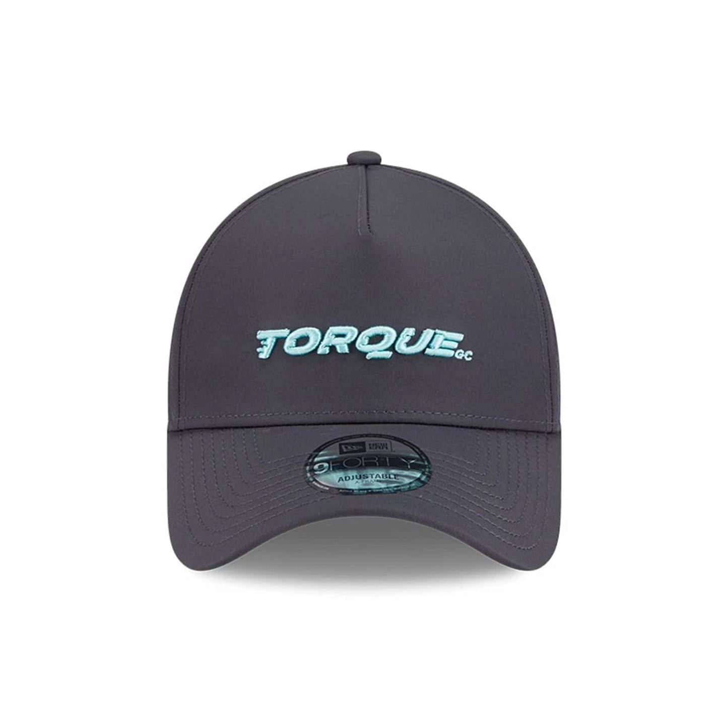 This is a Torque LIV Golf 2025 Dark Grey 9FORTY A-Frame Adjustable Cap 2