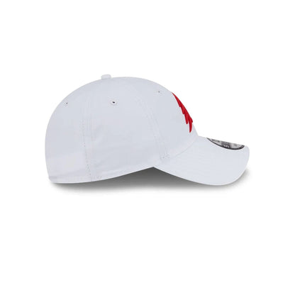 This is a Fireballs LIV Golf 2025 White 9TWENTY Adjustable Cap 5