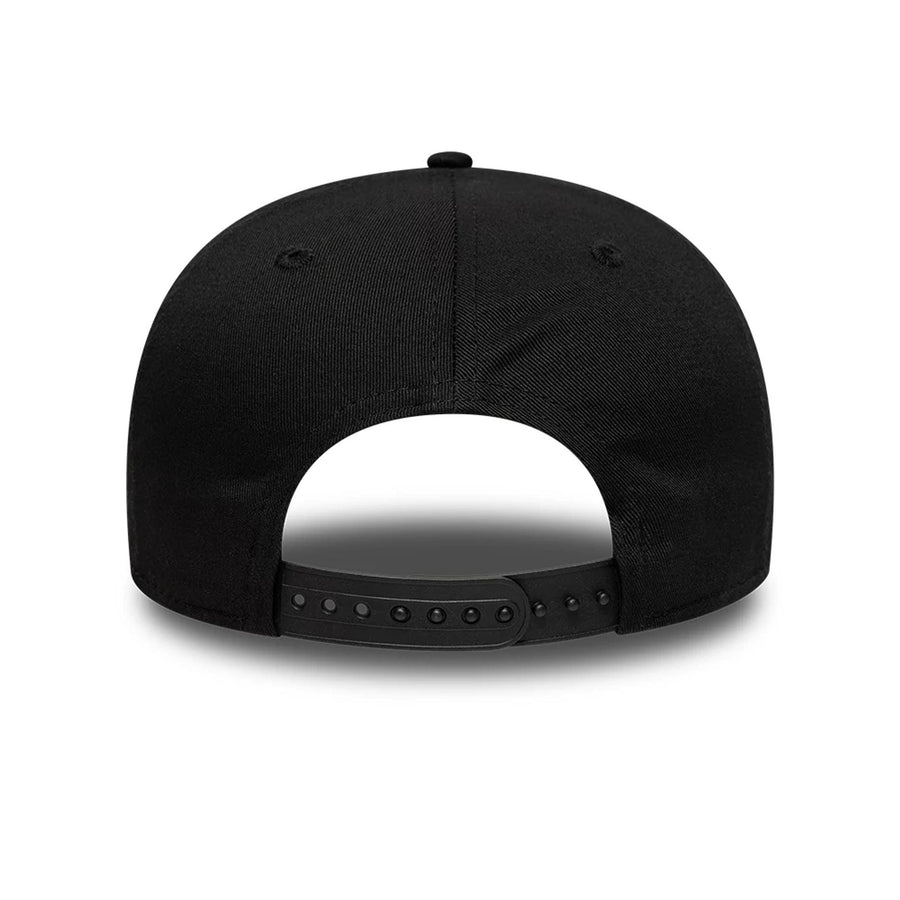 This is a Ironheads LIV Golf 2025 Black 9SEVENTY Stretch Snap Adjustable Cap 6