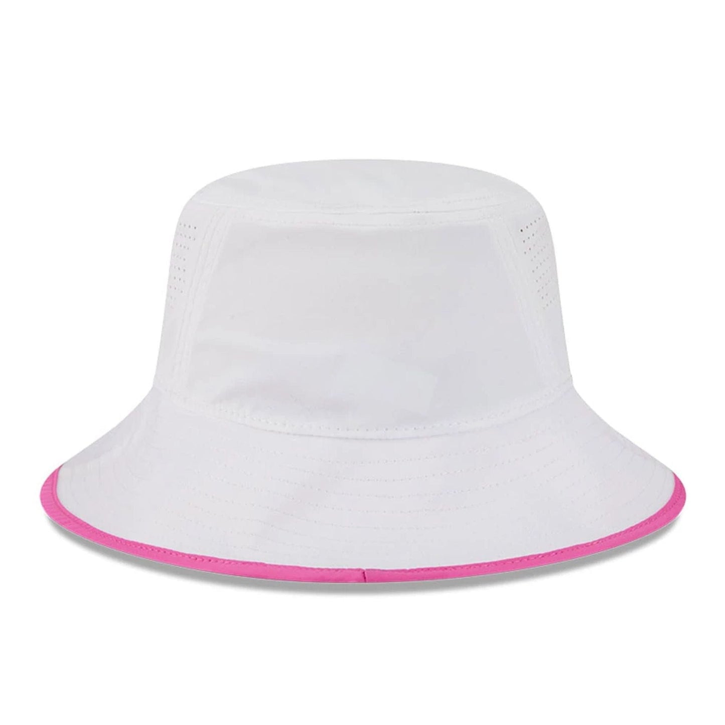 This is a Rangegoats LIV Golf 2025 White Explorer Bucket Hat 5