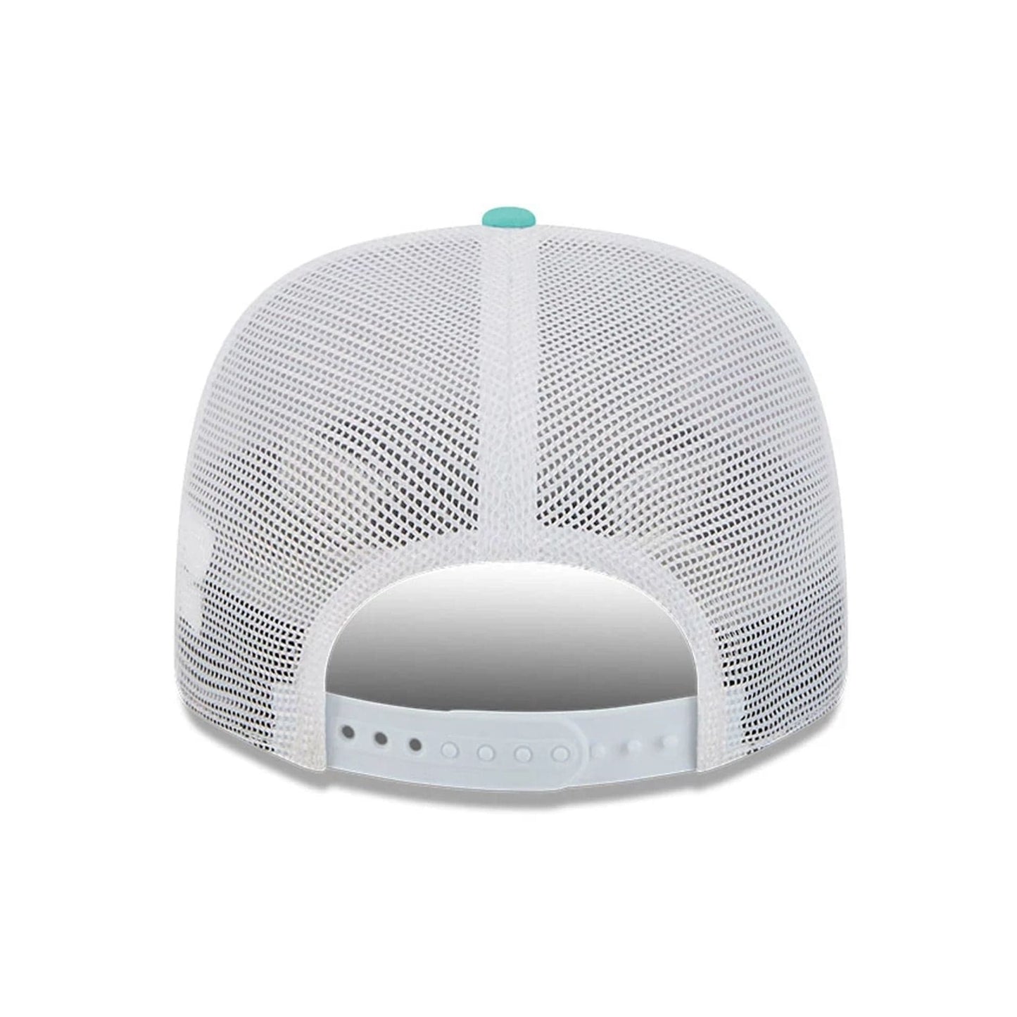 This is a Torque LIV Golf 2025 White 9SEVENTY Stretch Snap Adjustable Cap 7